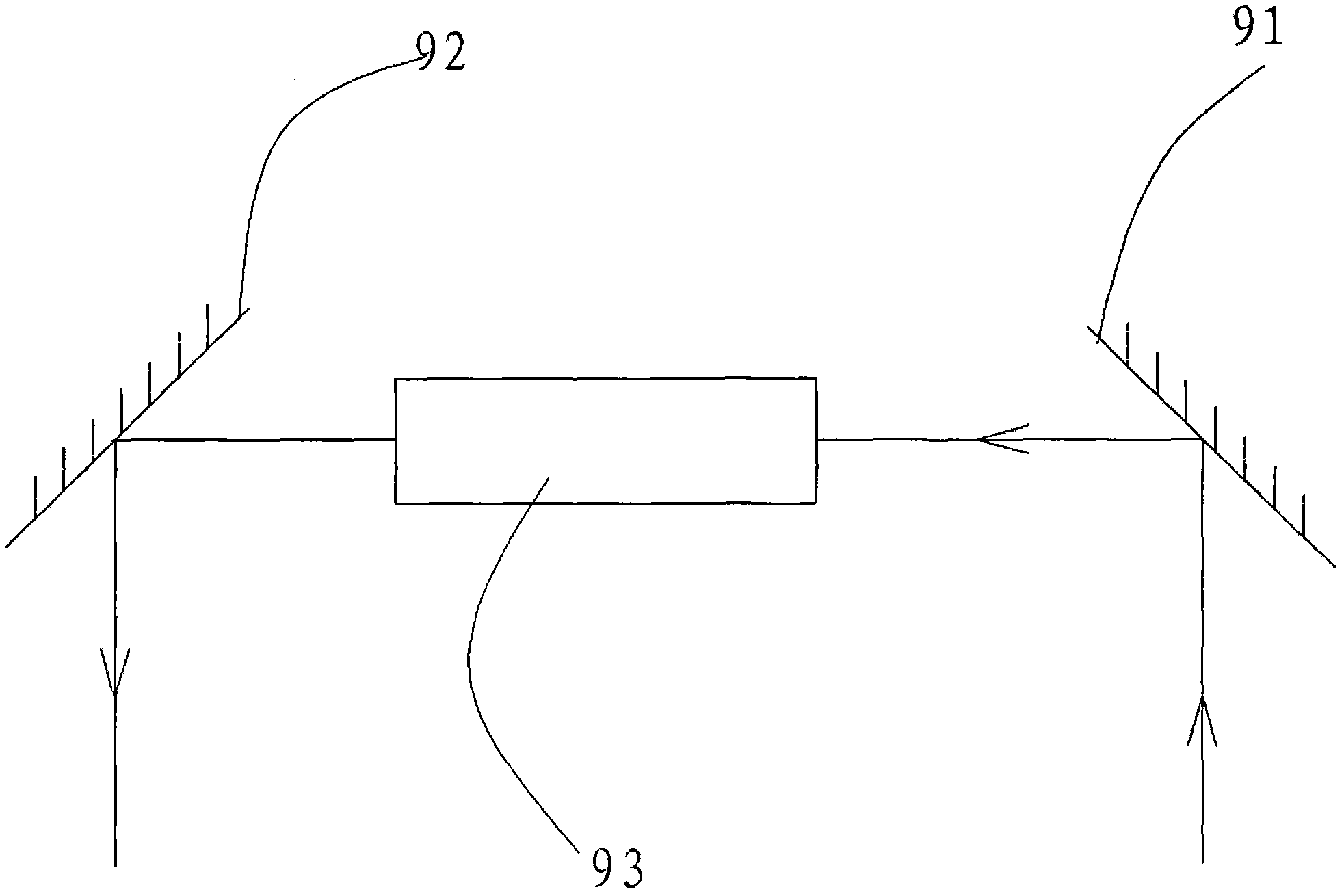 Composite laser crystal and laser provided with same