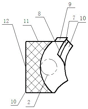 Integral circular inner loop reverser