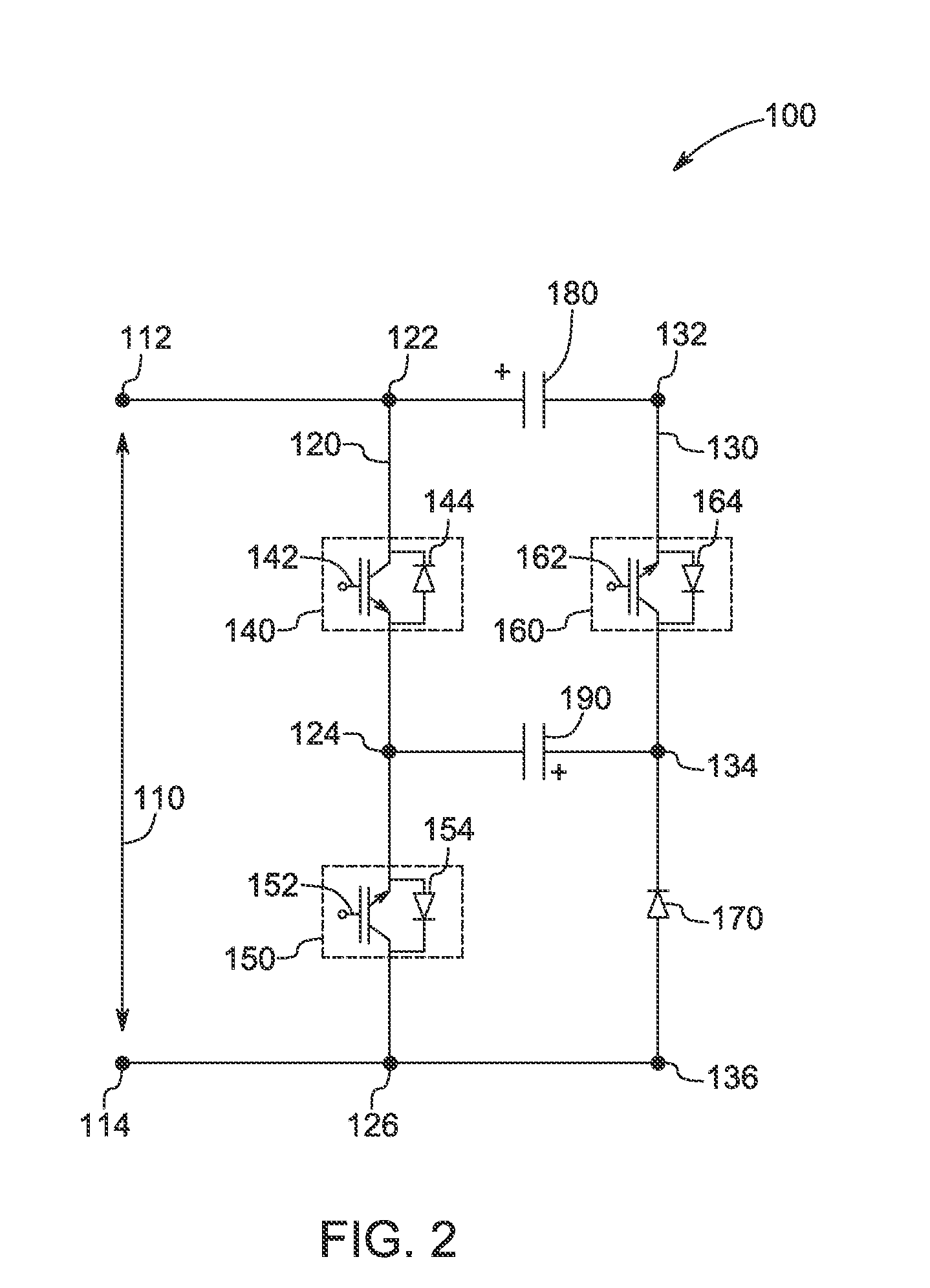 Modular multi-level power conversion system with DC fault current limiting capability