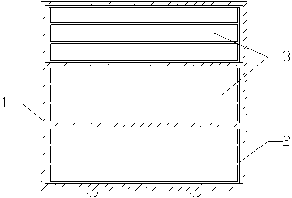 Portable drying room material rack