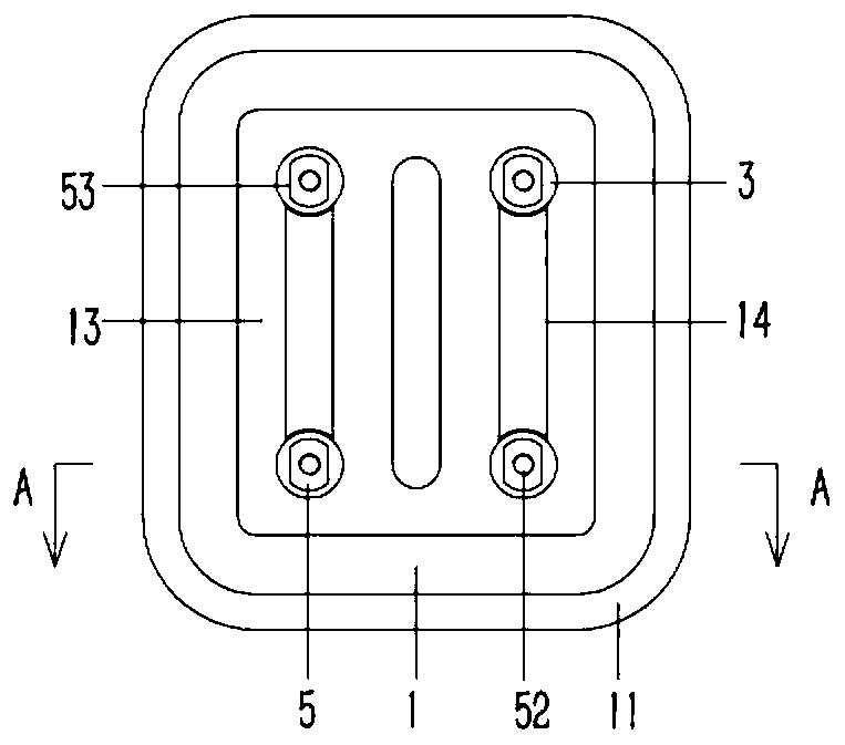 An isolation seat applied to tap terminals of dry-type transformers