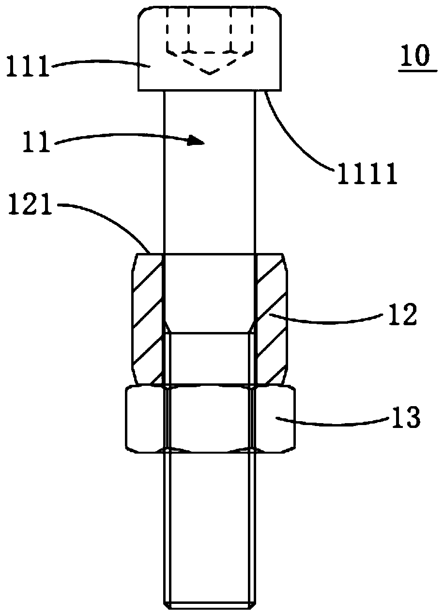 Force measuring auxiliary tool