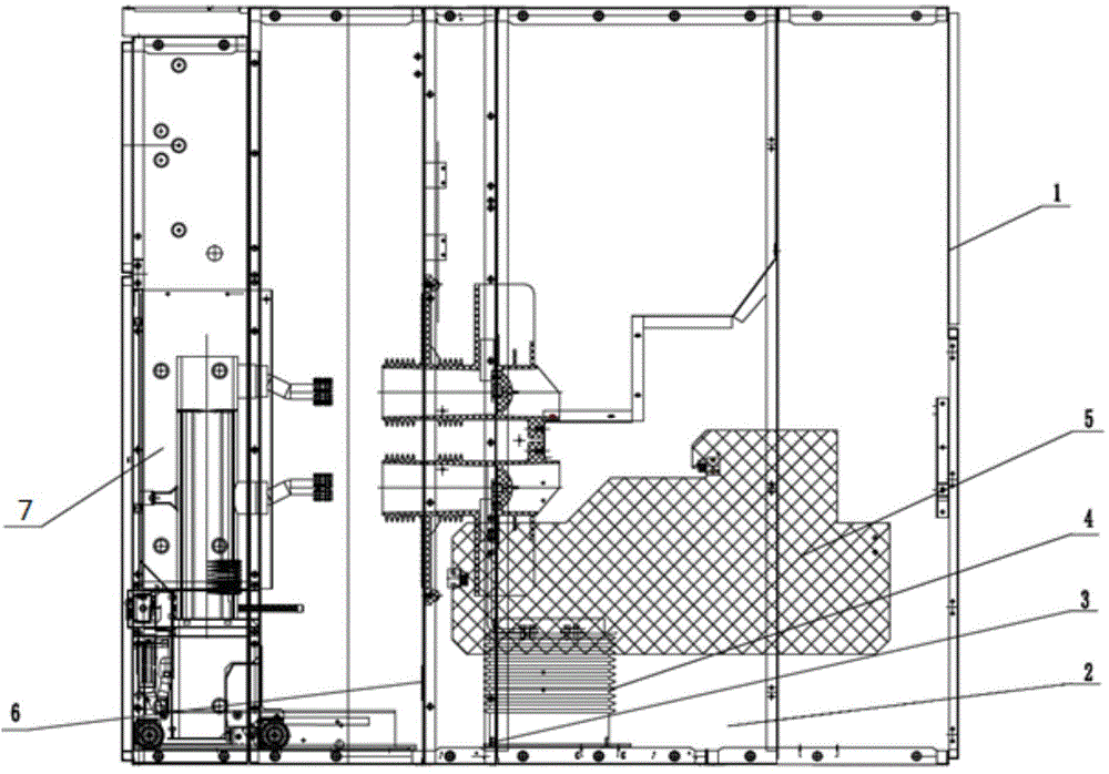 Switch cabinet easy to maintain