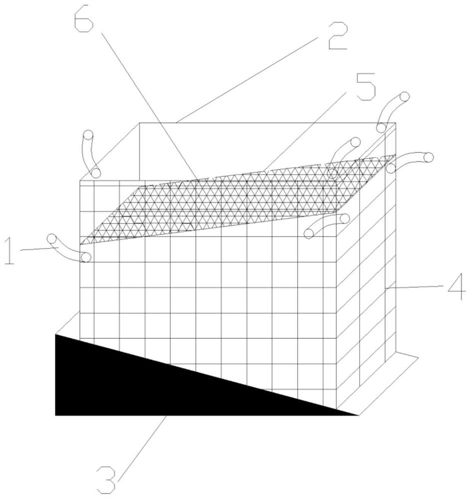 Gob-side entry retaining reinforced filling body structure and filling method thereof