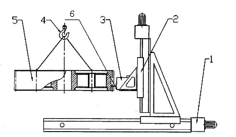 Surface hardening method for tooth surface of large-sized bevel wheel