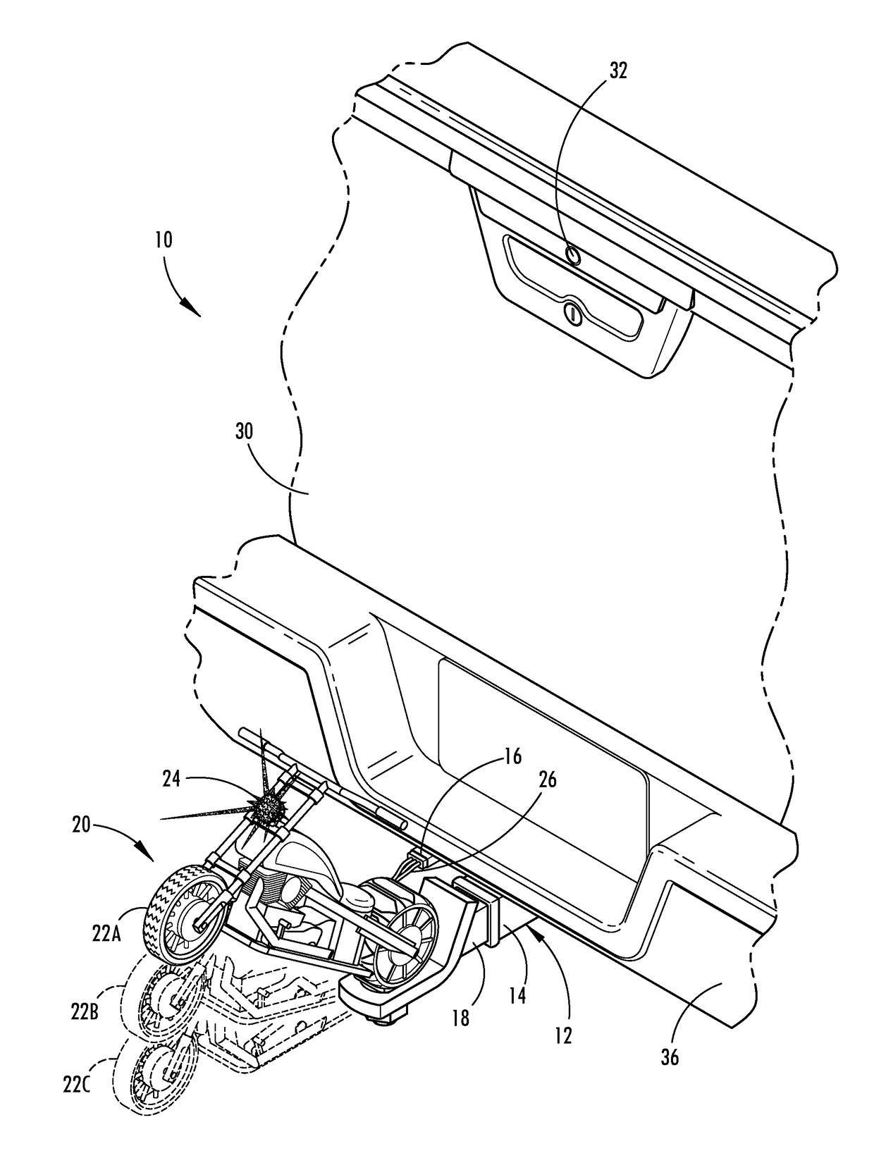 Vehicle hitch detection system and method