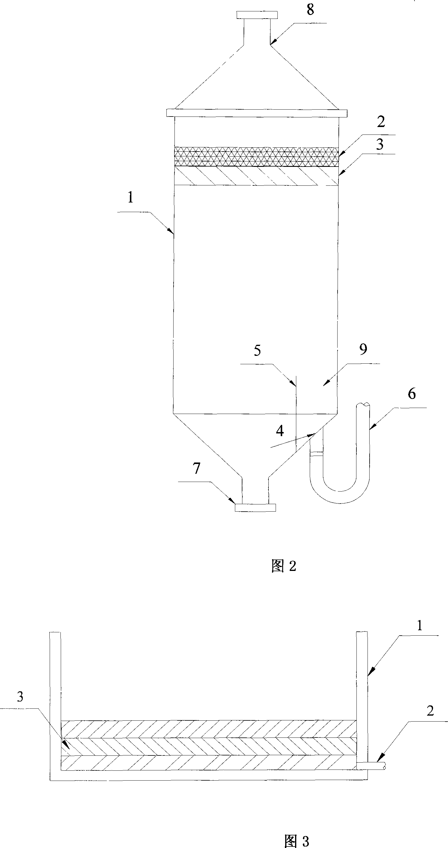 Epoxy ester wastewater recycling treatment method