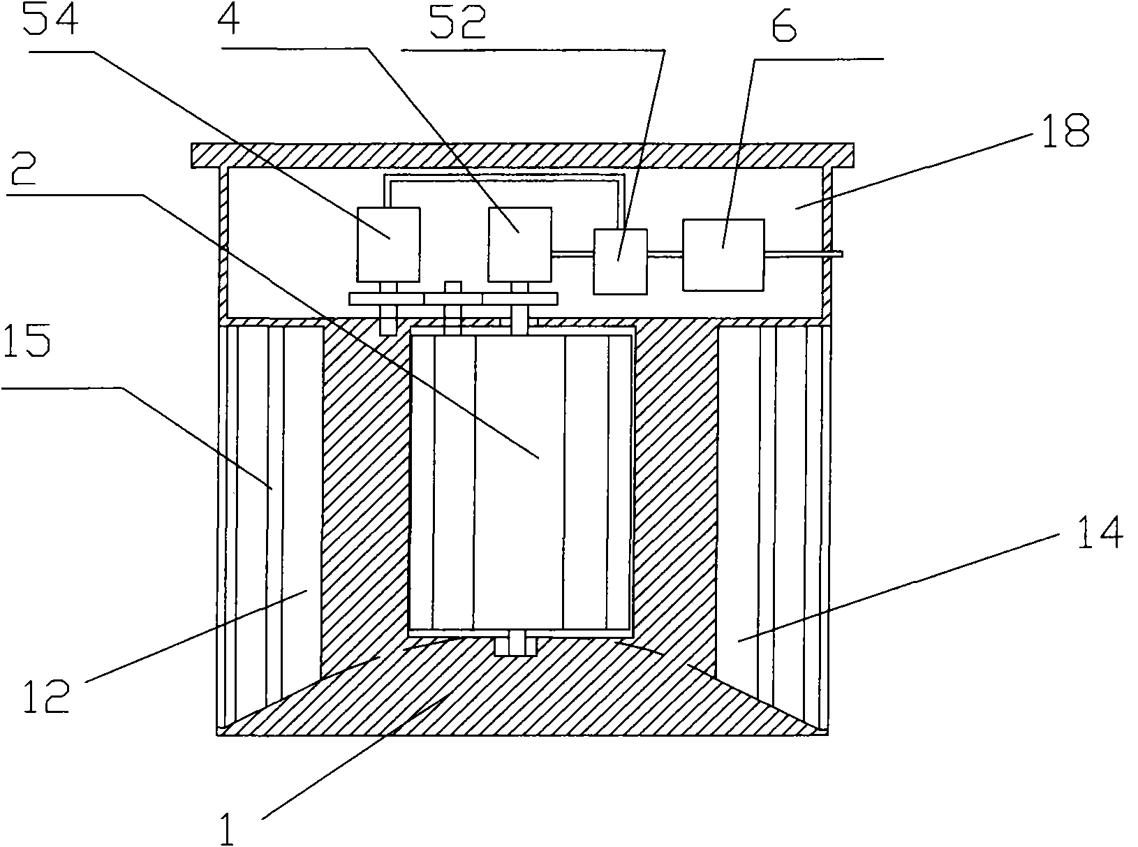 Wind-to-electricity conversion device applicable to rail wagon vehicles