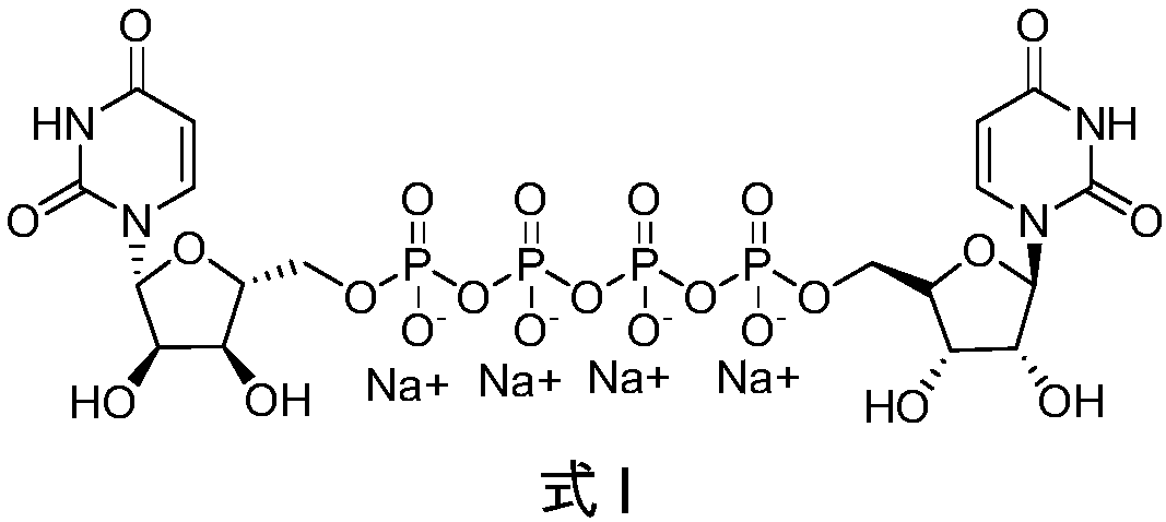 An industrial preparation process of tetrasodium P&lt;1&gt;,P&lt;4&gt;-di(uridine-5')tetraphosphate
