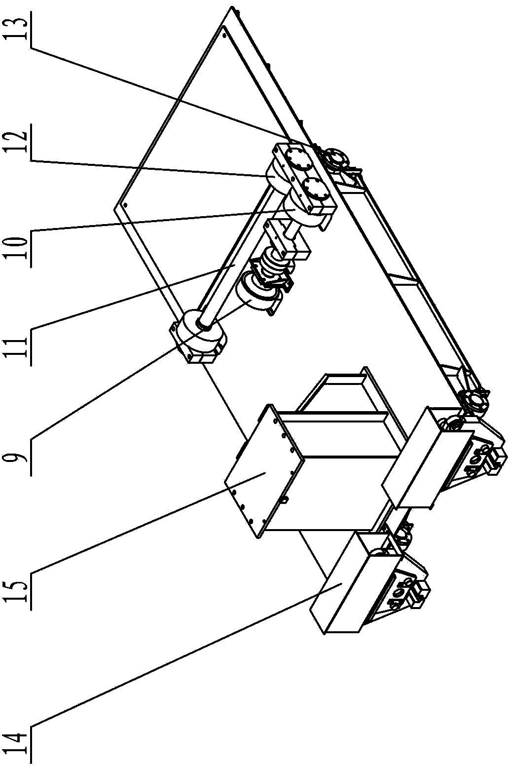 Automatic discharge device of calcium carbide furnace