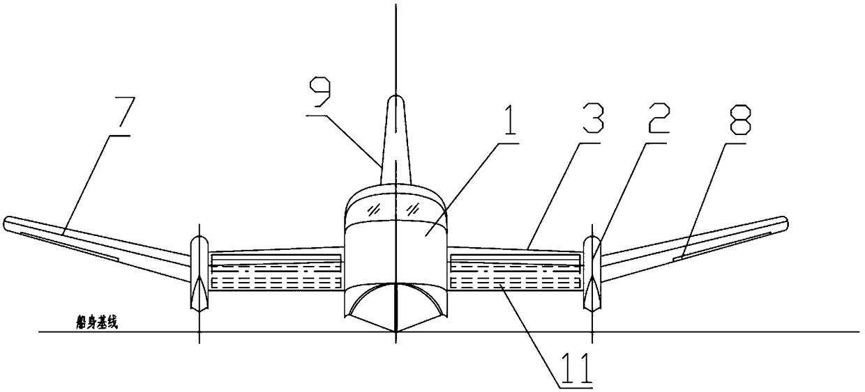 Fan blade propelled wing-in-ground ship