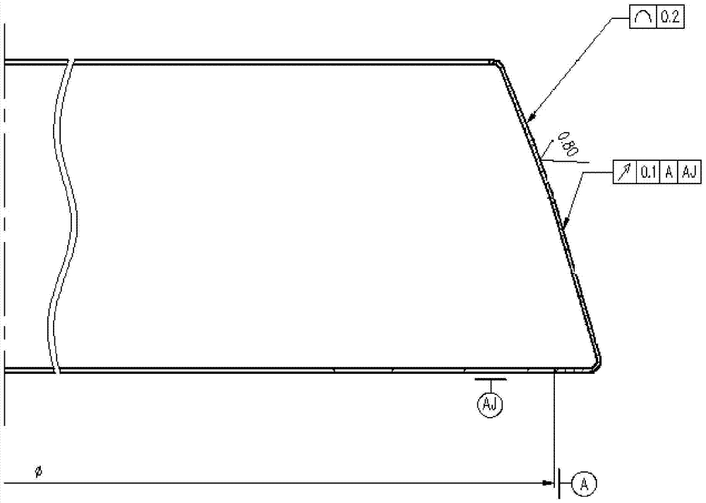 A heat-setting device and process for forming a titanium alloy sheet metal ring