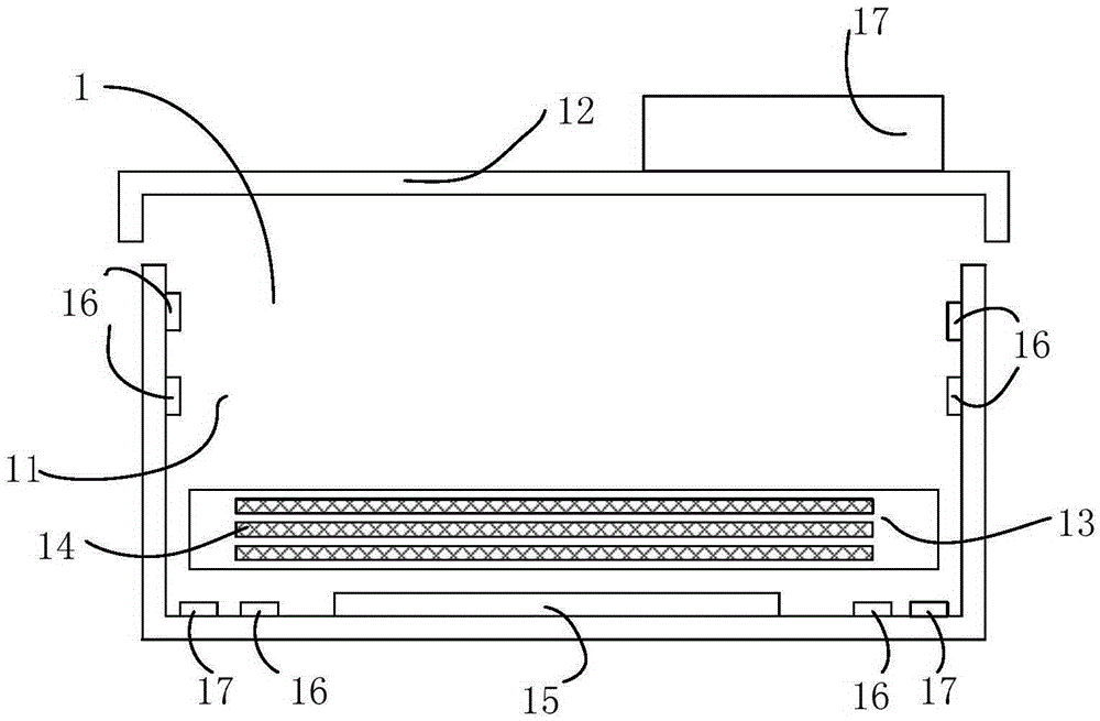 Copper clad laminate hydraulic pressurization forming device