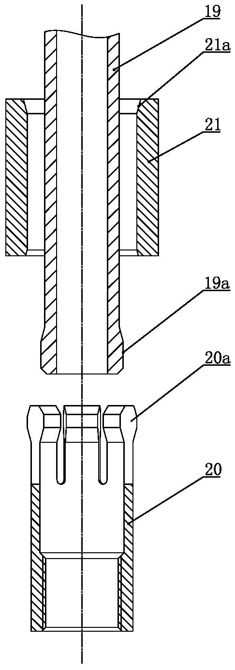 Unjamming device and method for downhole instrument string