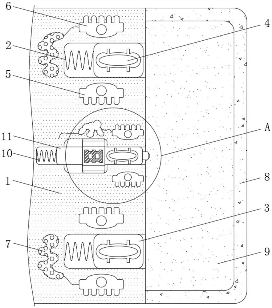 Clamp capable of clamping machine parts in multiple shapes