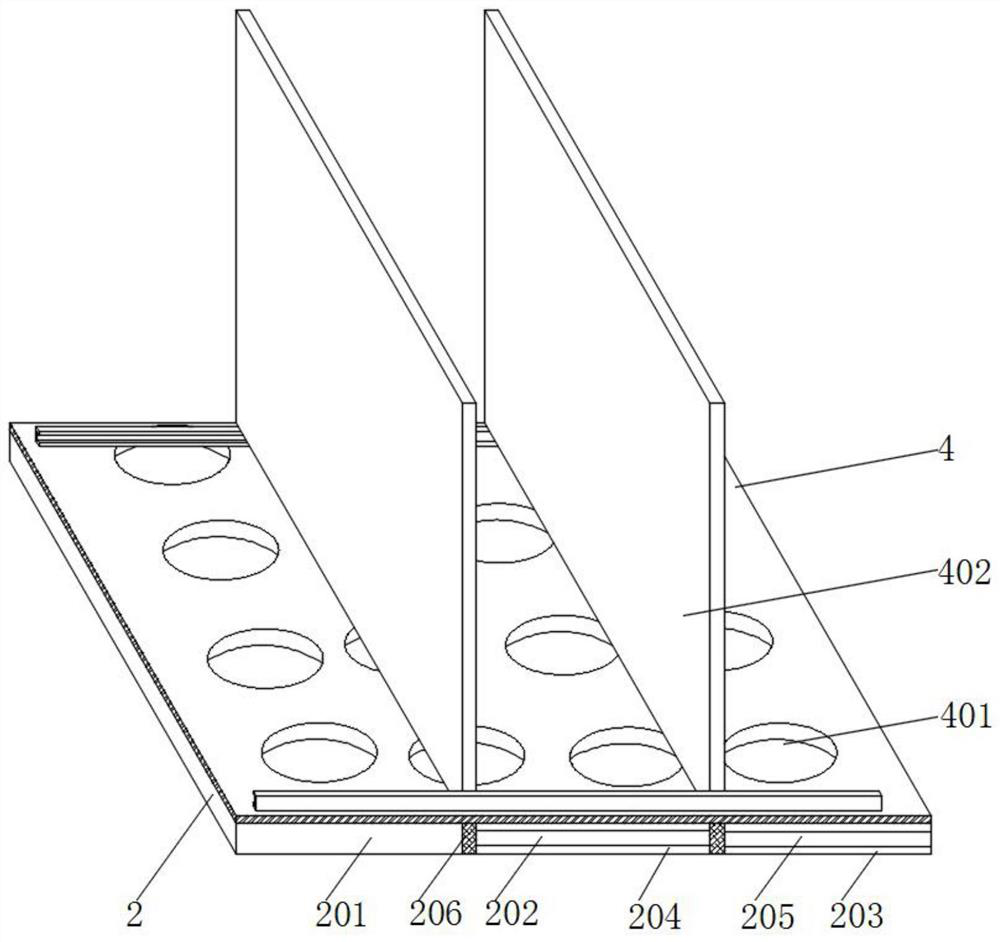 A batch aging equipment for automotive ambient light panels