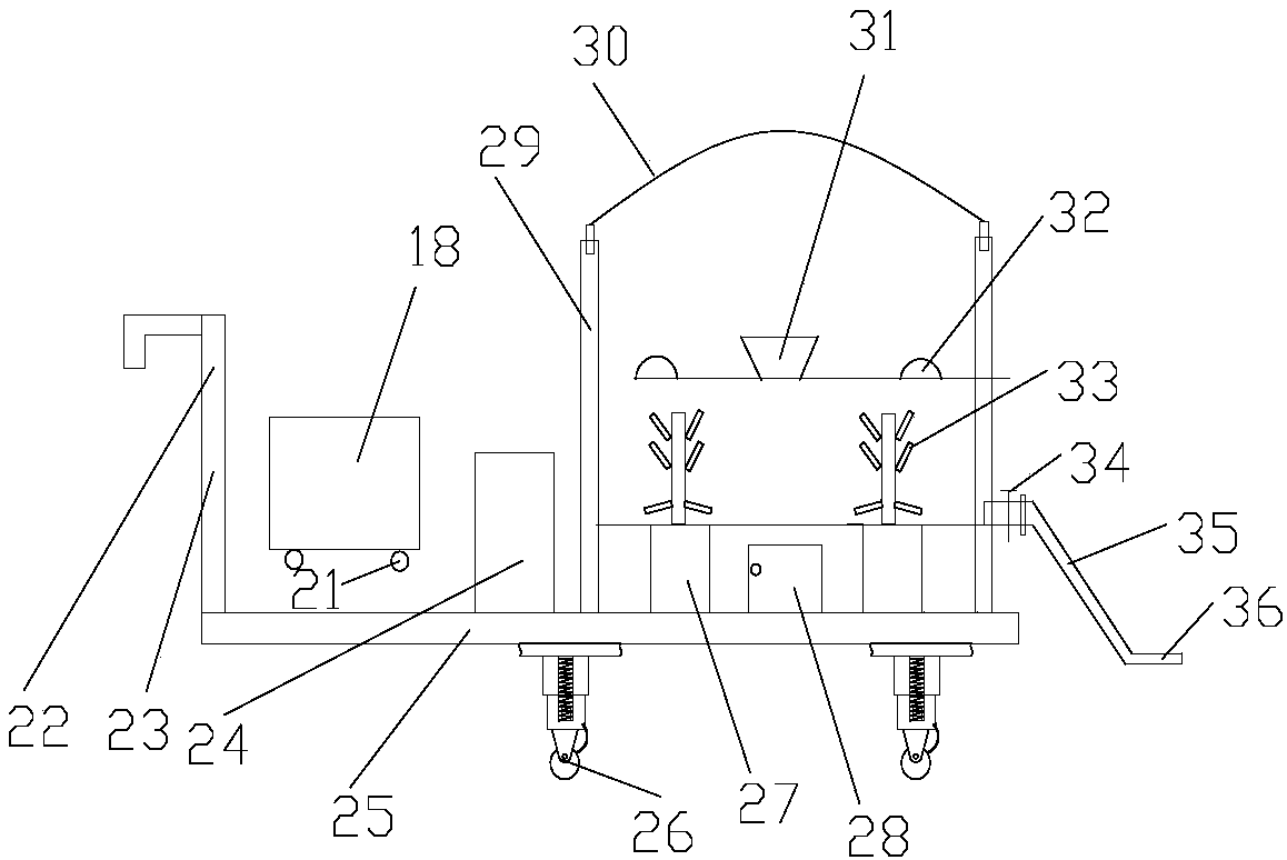 Full-automatic metal cutting and recovering device