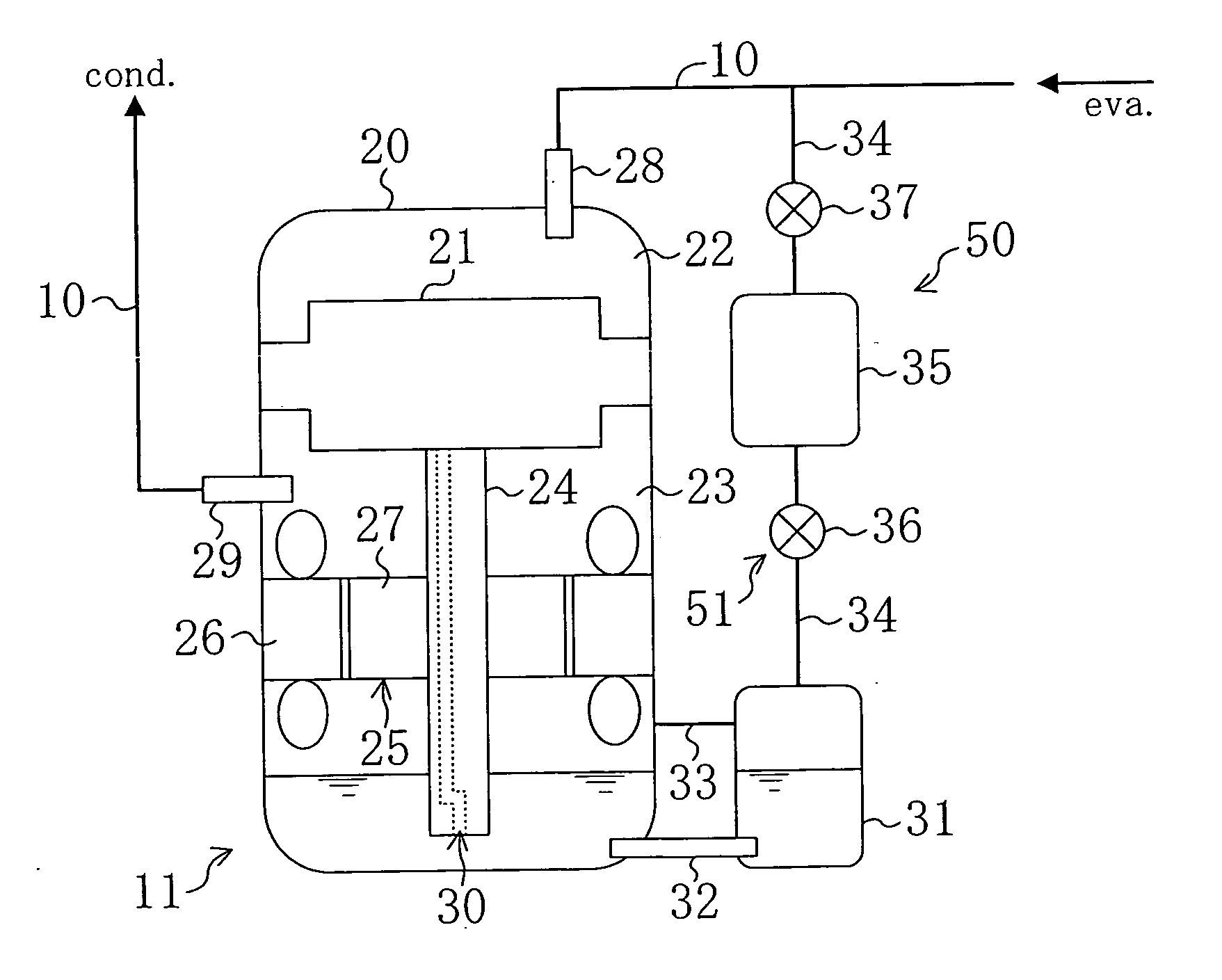 Hermetic compressor