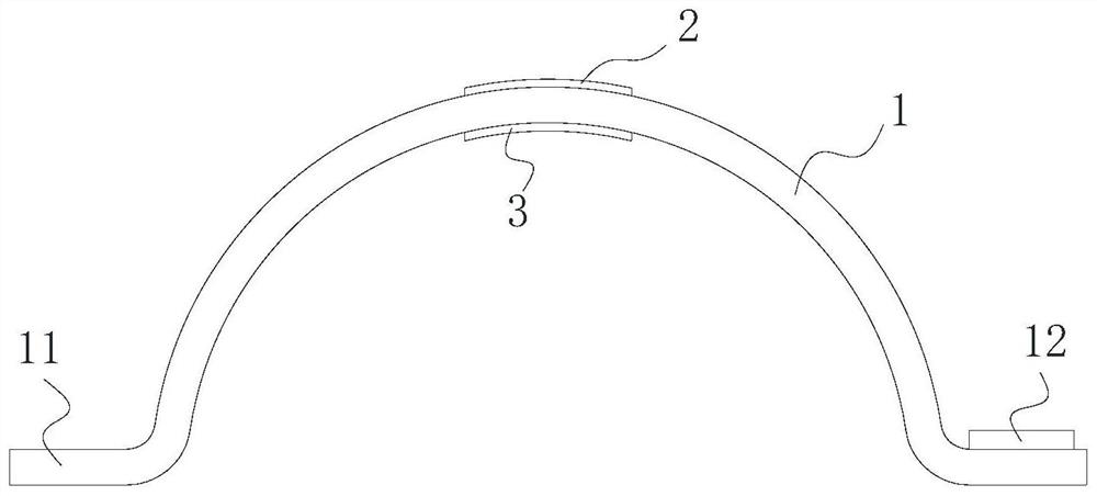 High-precision measuring device and method for dynamic displacement of structural micro-crack