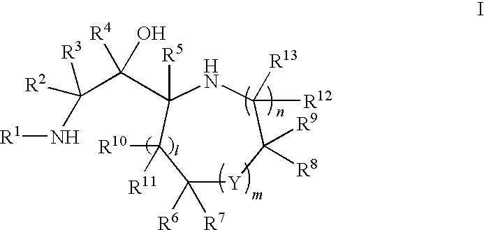 Cyclic amine bace-1 inhibitors having a benzamide substituent