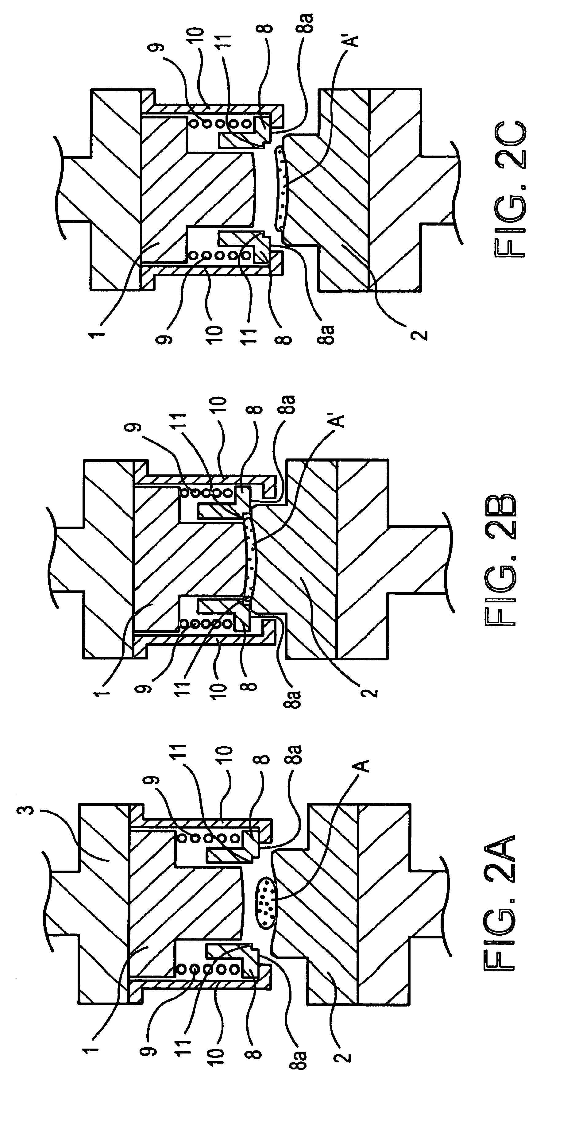 Method and apparatus for preparation of molded glass