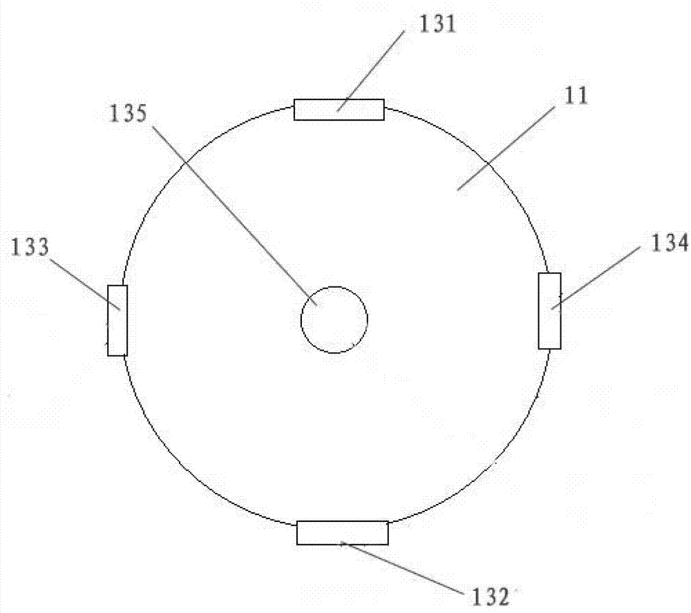 Detecting device for scene space lighting