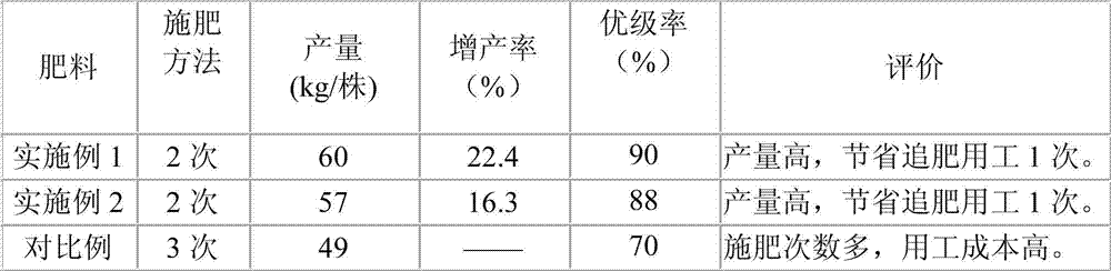 Controlled-release fertilizer for wax-apple trees and method for preparing same