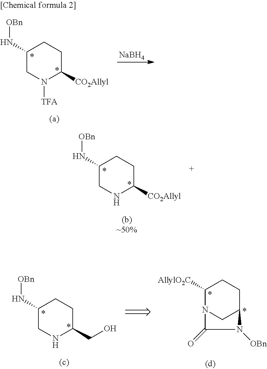 Optically active diazabicyclooctane derivatives and process for preparing the same
