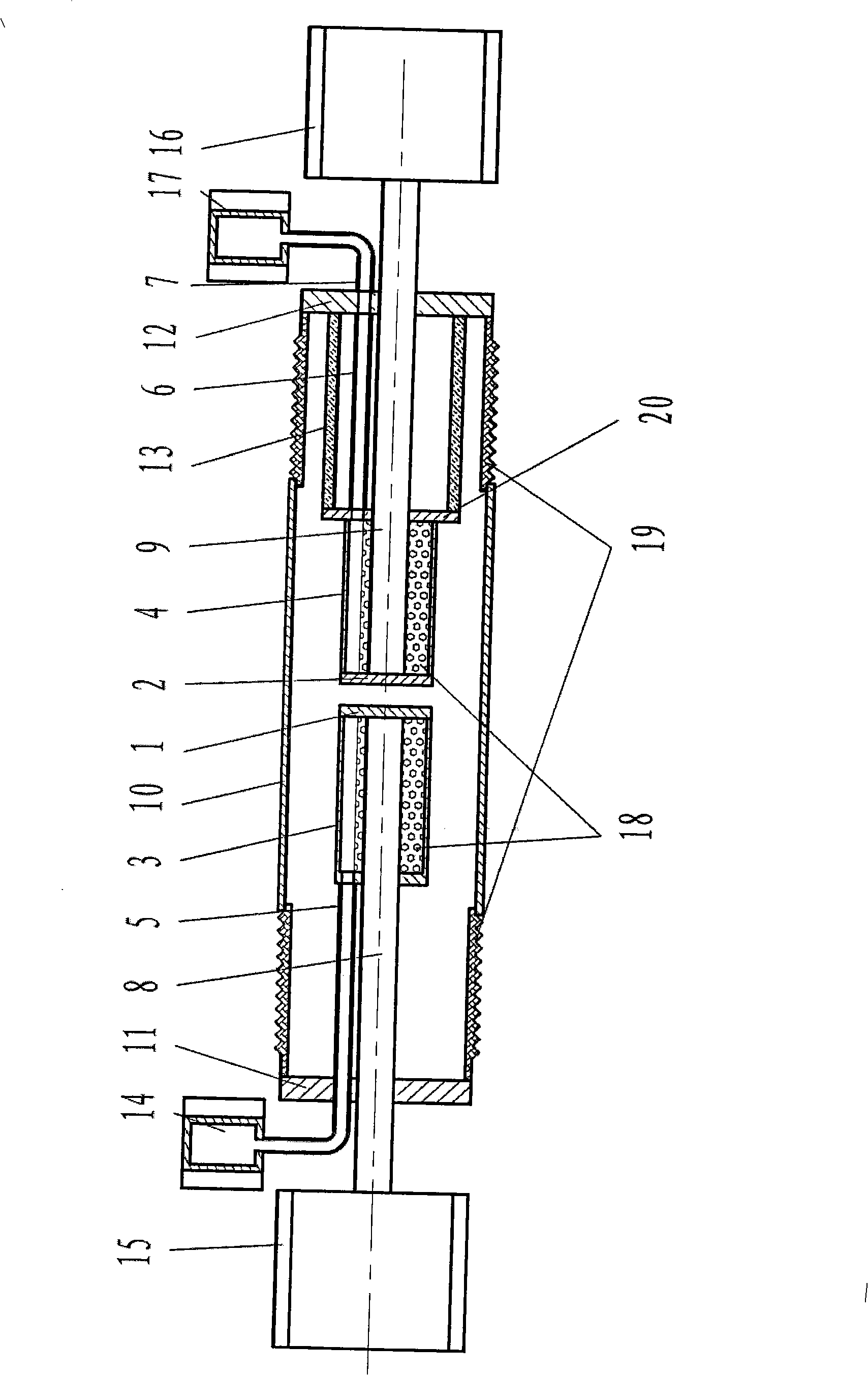 Heat pipe type vacuum switch