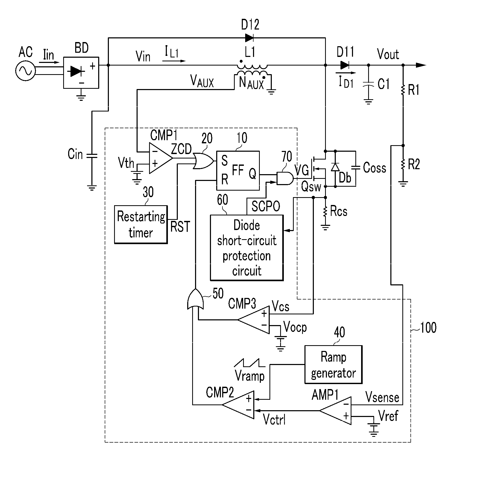 Power factor correction circuit and driving method thereof