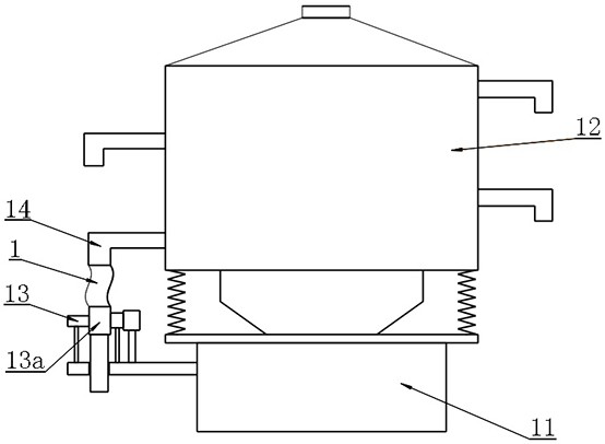 Novel screening machine with particle size real-time online detection function