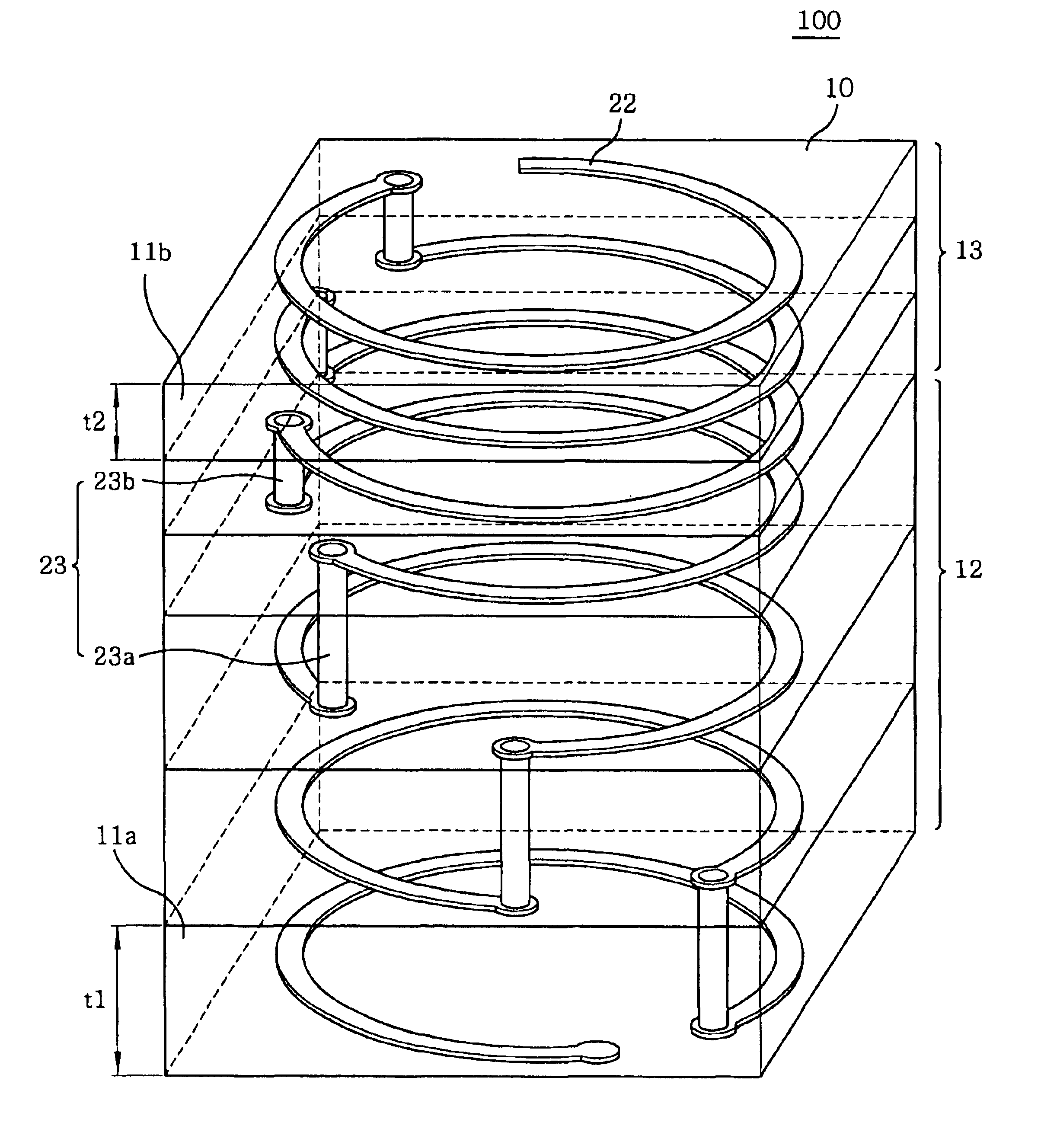 Multi-band helical antenna