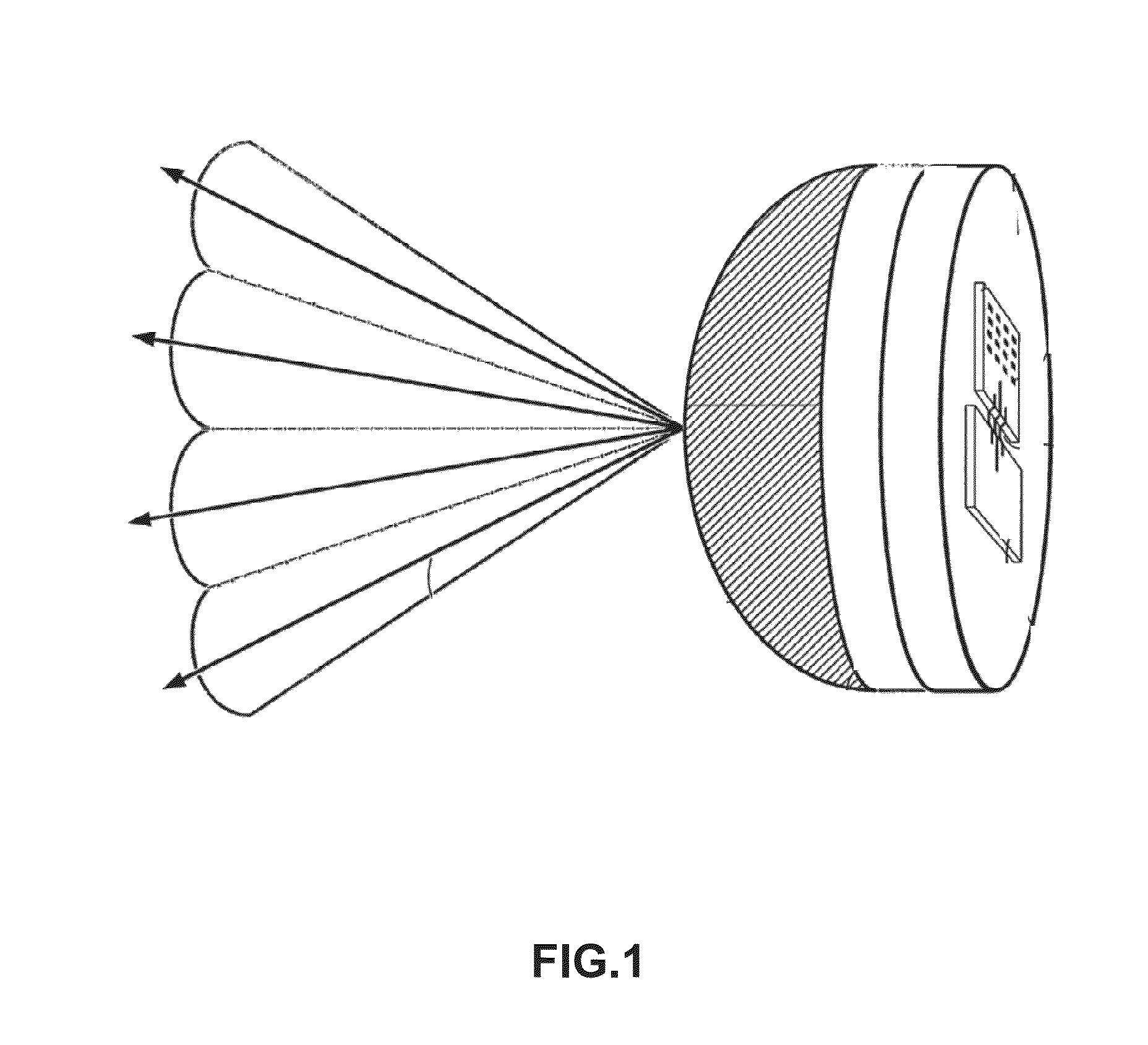 Electronically Beam-Steerable Antenna Device