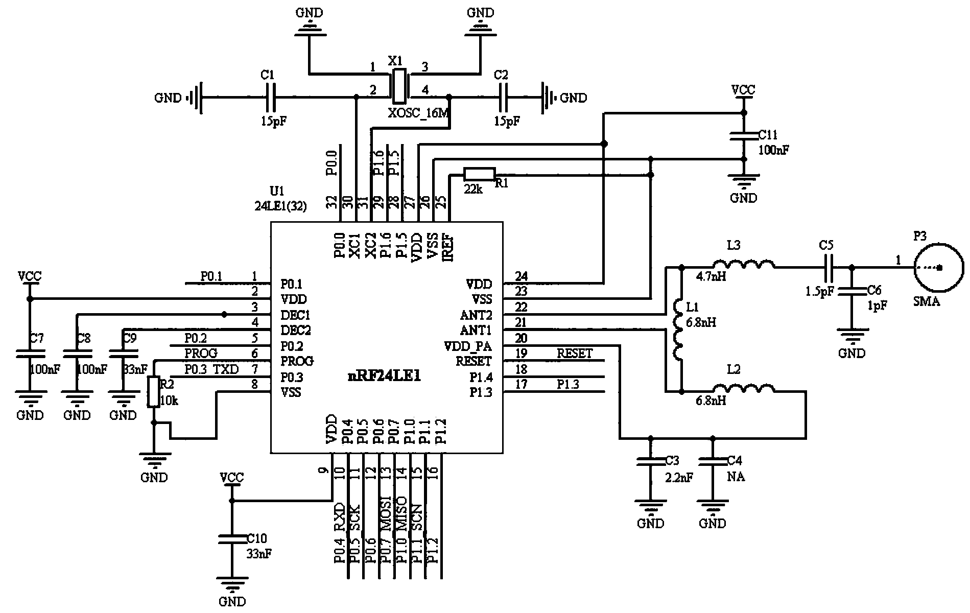 Wireless sensor network node