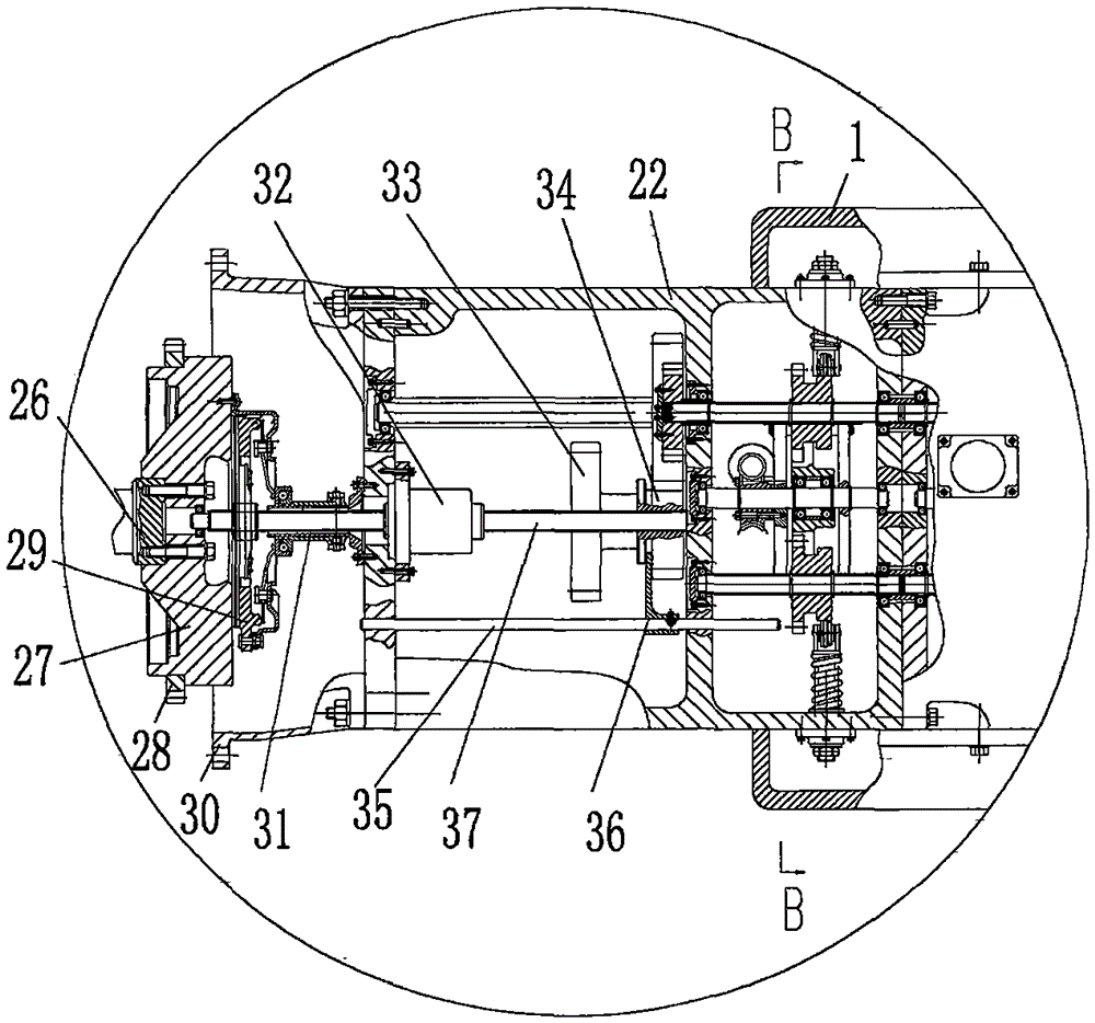 Novel gearbox capable of transmitting large torque