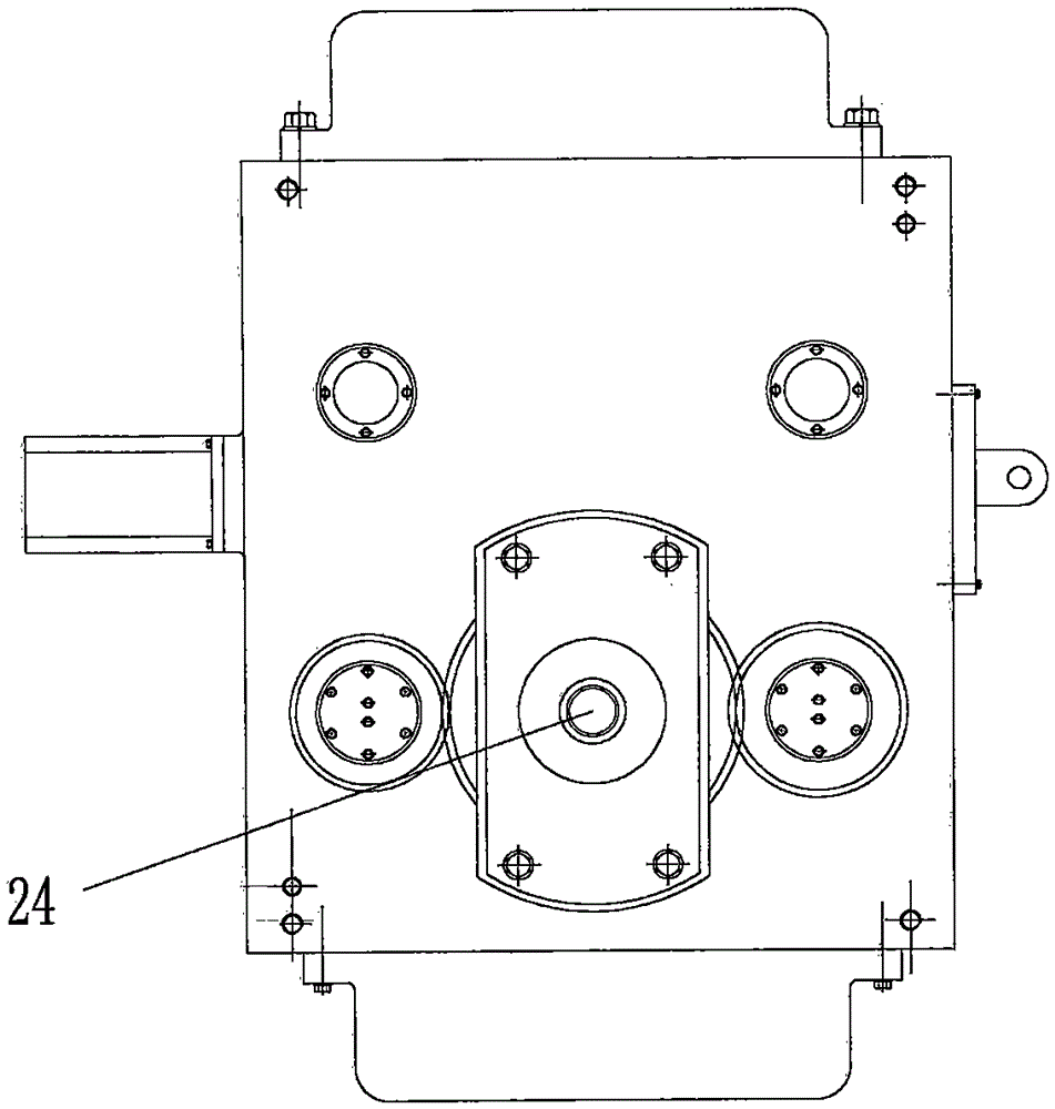 Novel gearbox capable of transmitting large torque