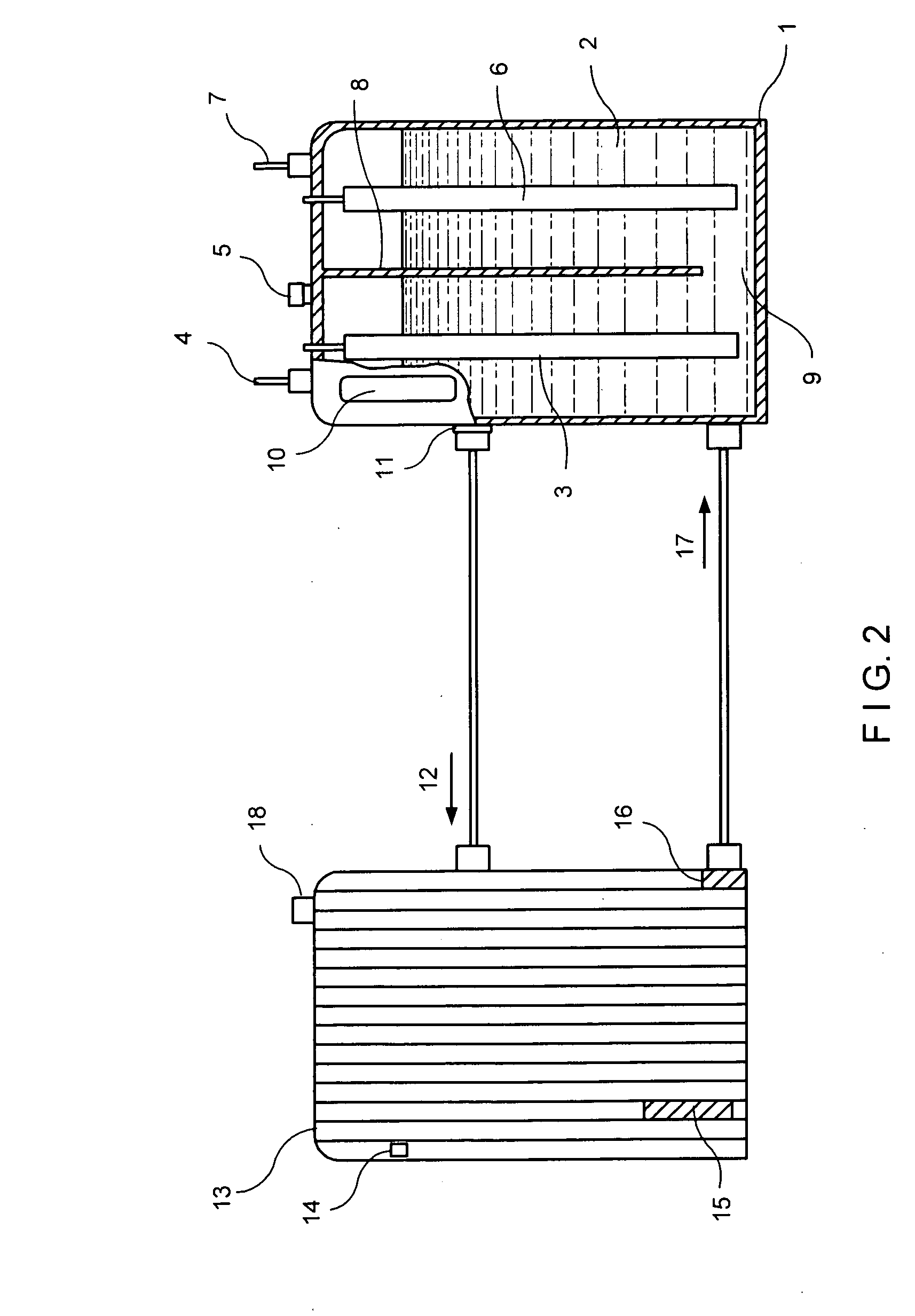 Enhanced device for generating hydrogen for use in internal combustion engines
