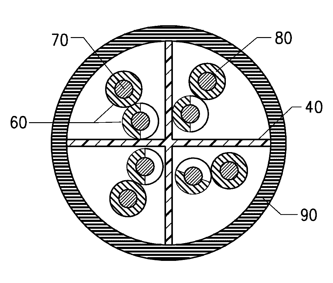 Extrusion of a Foamable Fluoropolymer