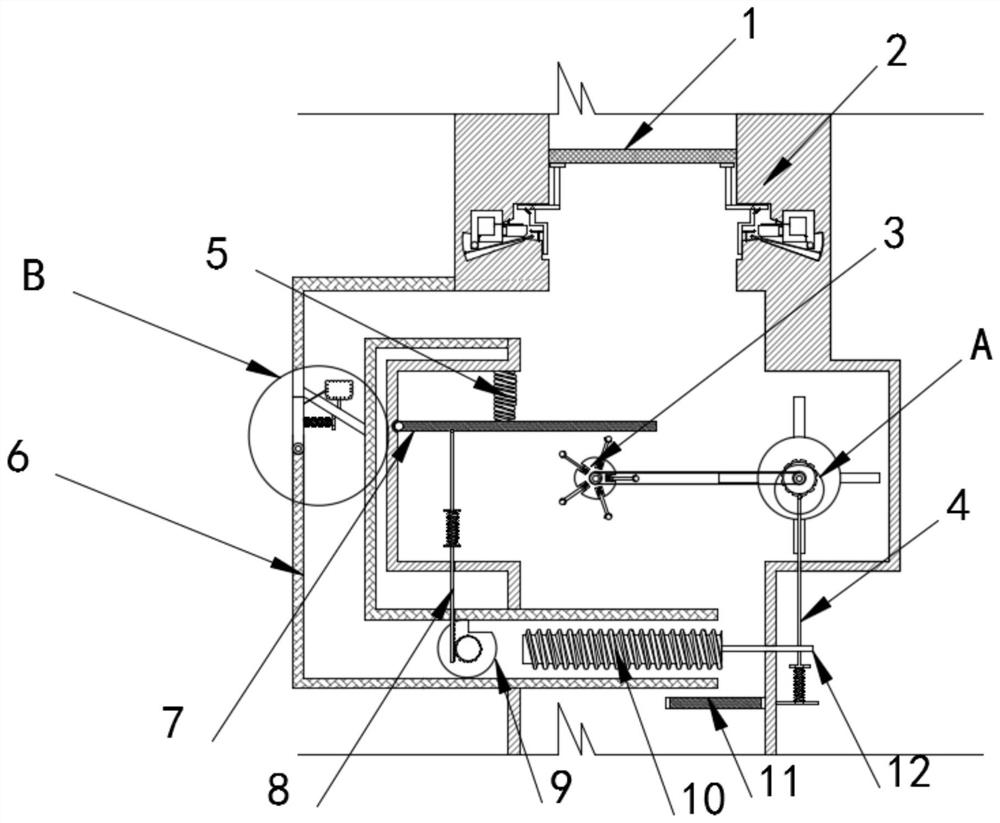 Accumulated water discharging equipment capable of avoiding sludge blockage for building foundation pit