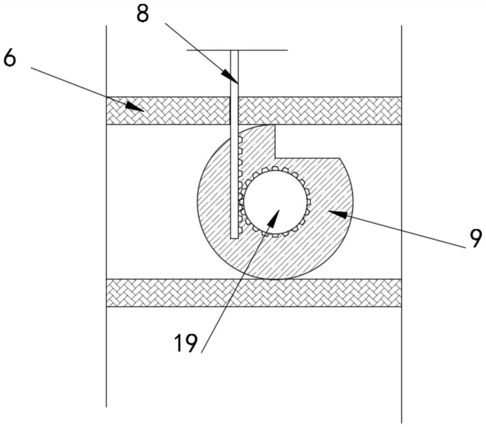 Accumulated water discharging equipment capable of avoiding sludge blockage for building foundation pit