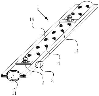 Double anti-blocking water supply pipe and its processing method