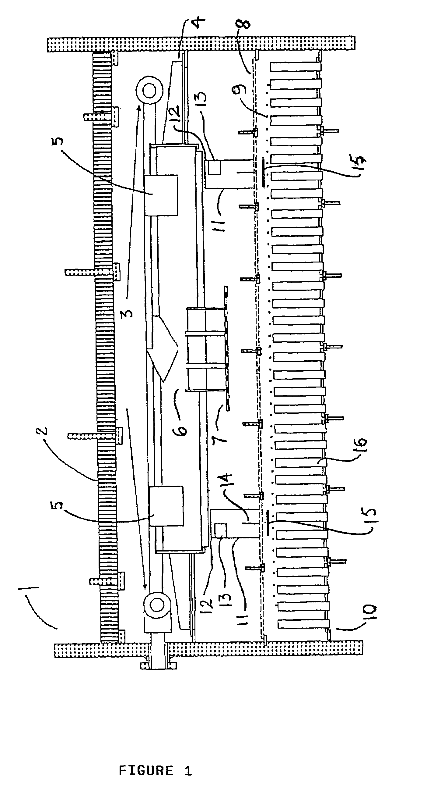Distributor system for downflow reactors