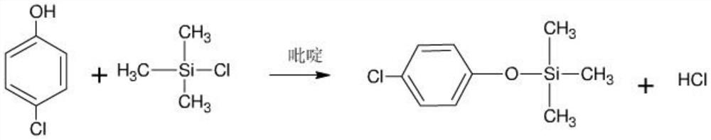 Preparation process of a low-viscosity high-temperature resistant protective film