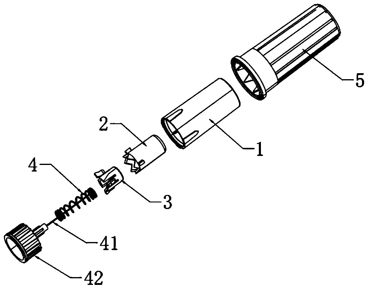 Safe insulin injection needle