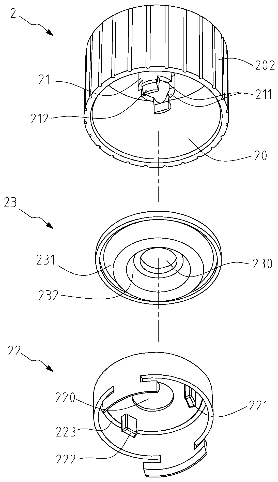 Rotary push switch