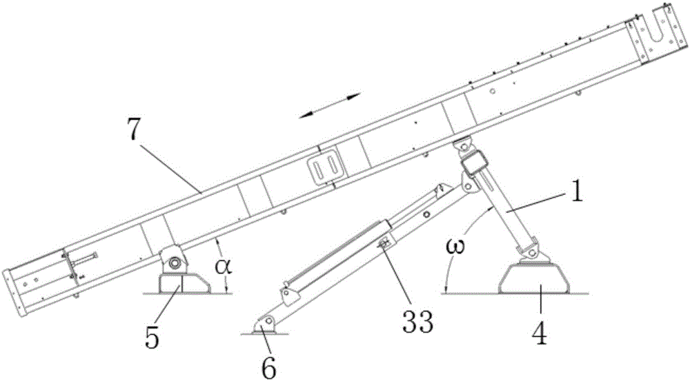 Support device, belt conveyor and mobile crusher