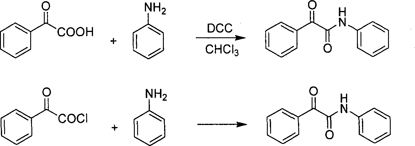 Synthesis method for alpha-carbonylamide compound