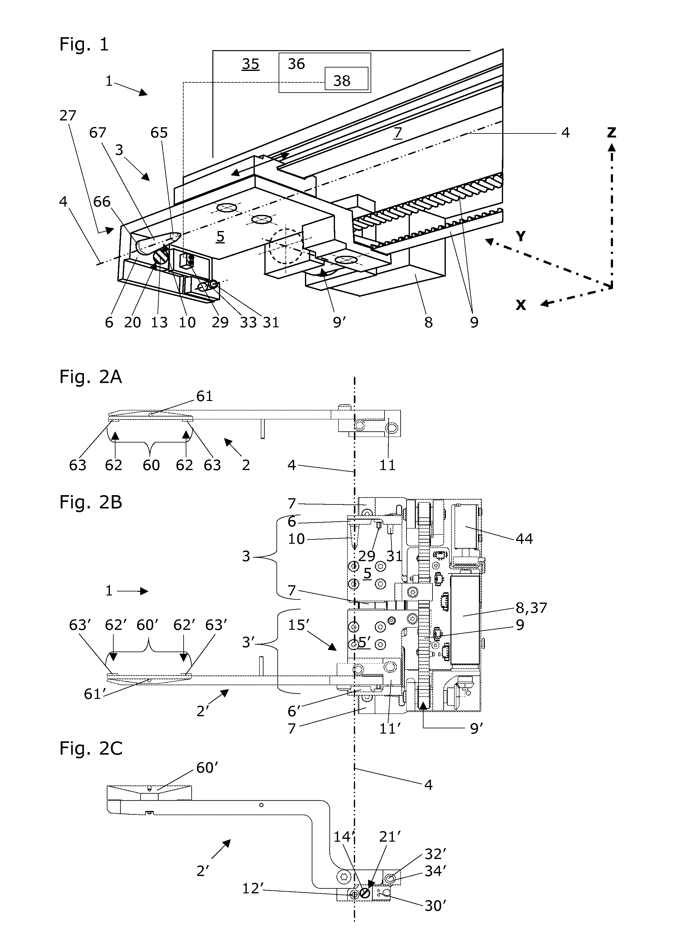 Gripper Claw with Replaceable Gripper Fingers