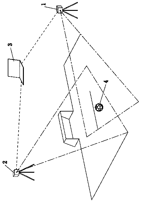 Detection method of football rotation speed based on the capture of markers