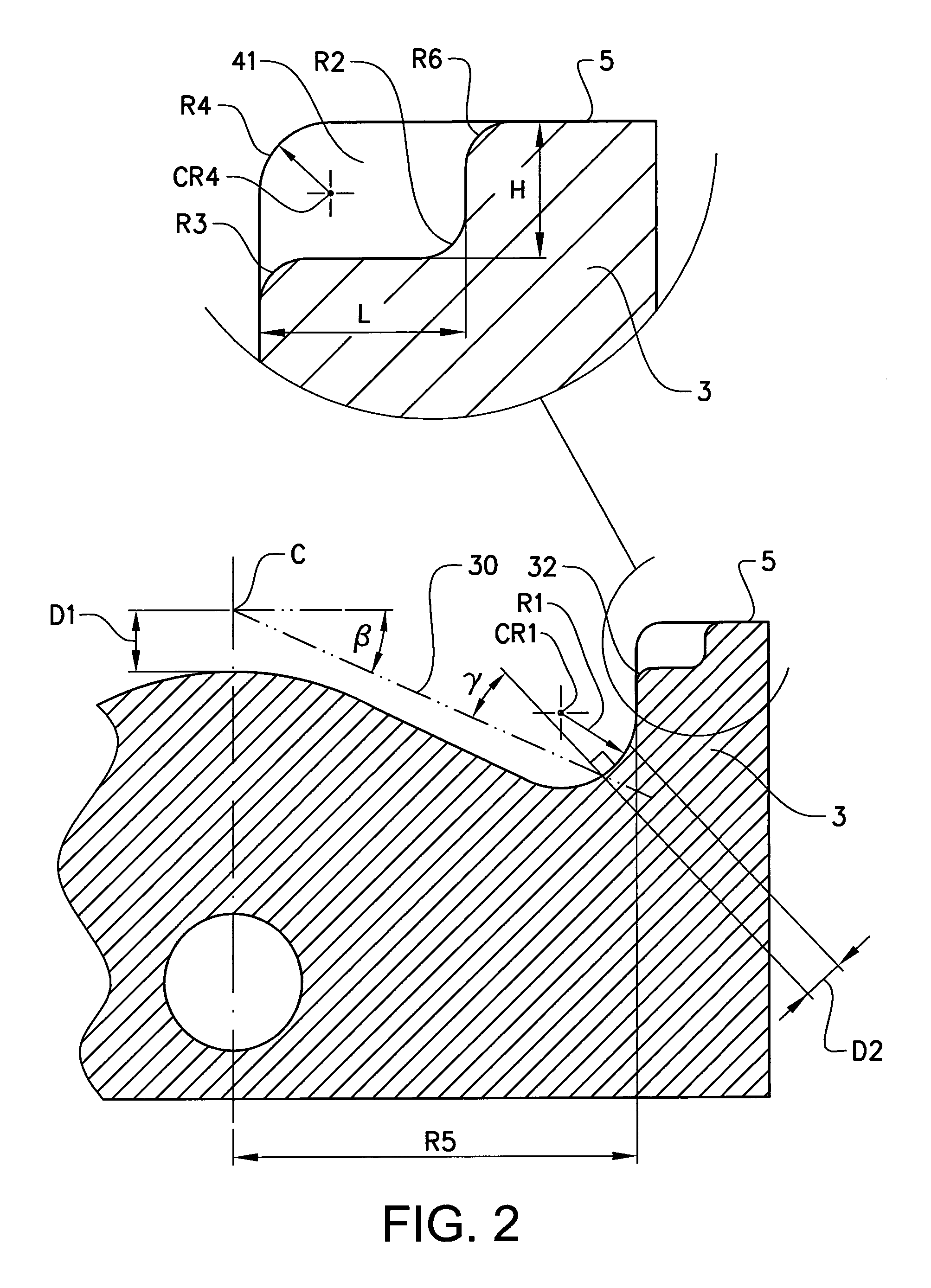 Piston for a cylinder of a combustion engine